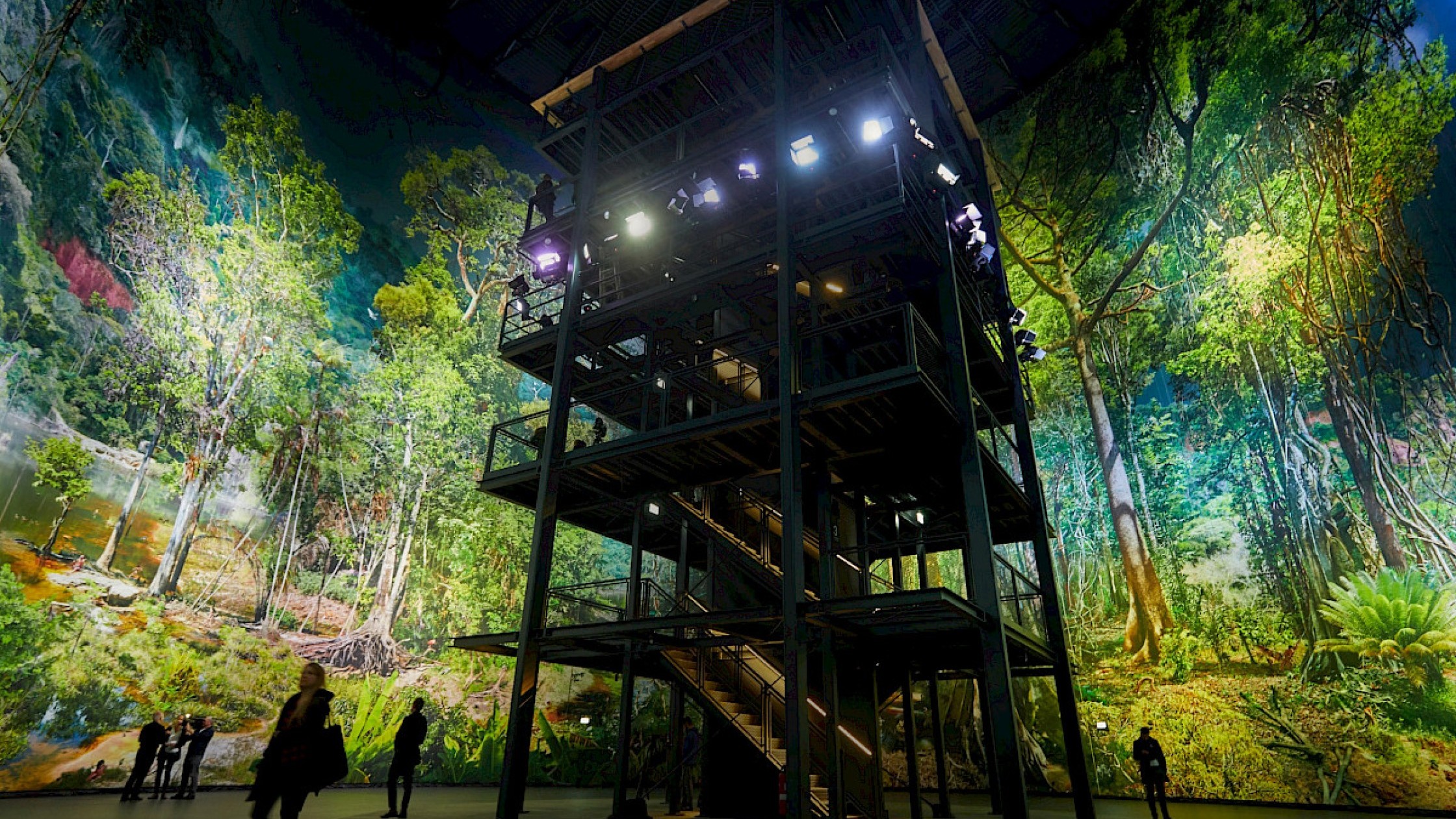 Panorama Turm im Gasometer