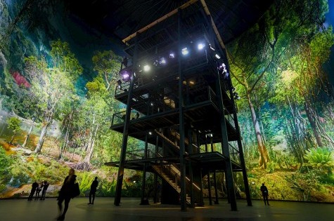 Panorama Turm im Gasometer