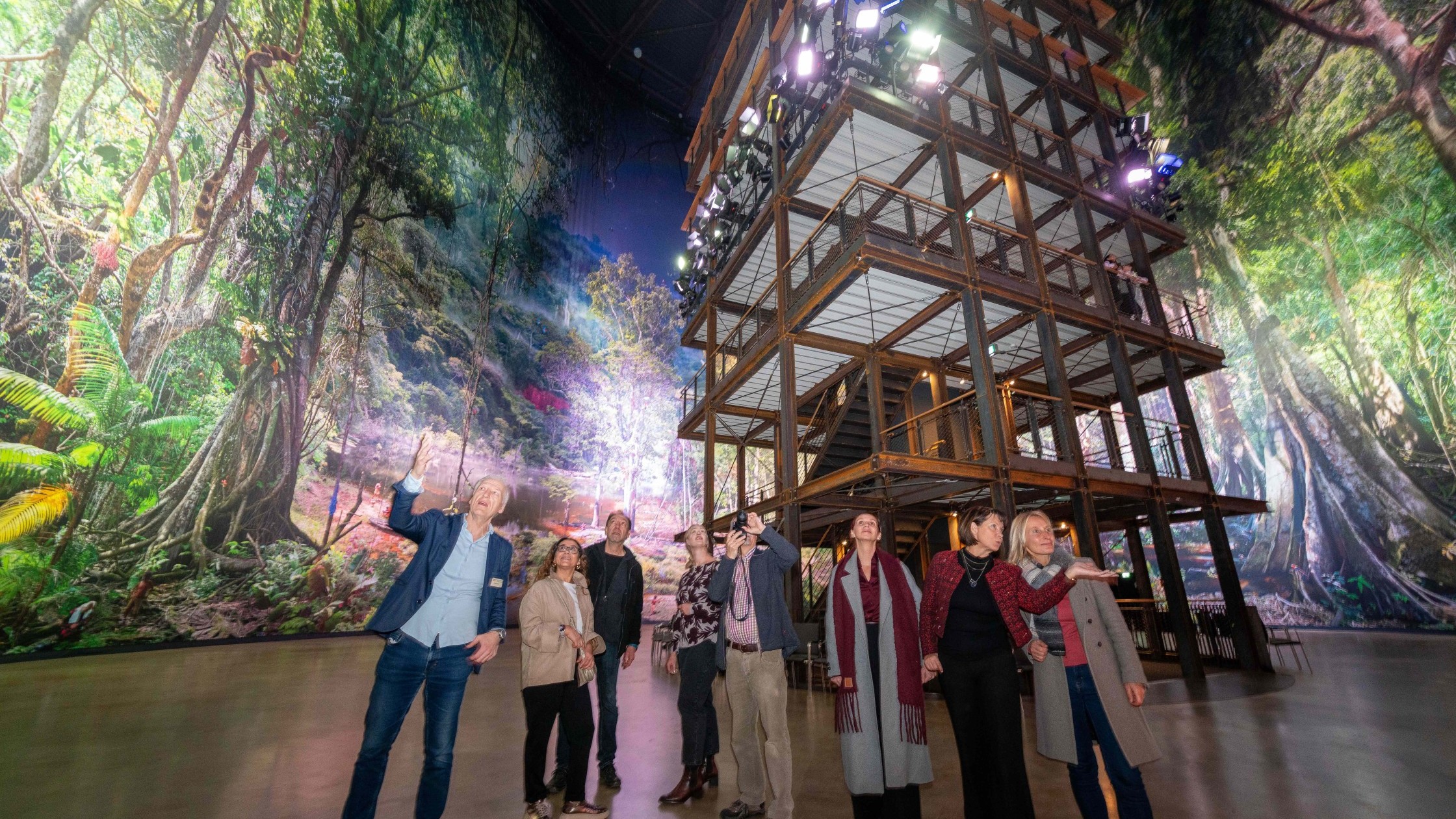 Gruppen Führung durch das Panorama