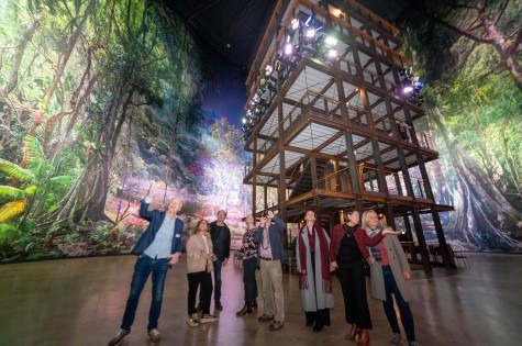 Gruppen Führung durch das Panorama