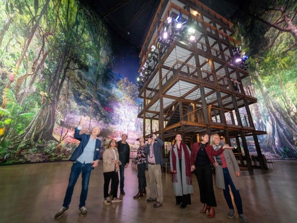 Gruppen Führung durch das Panorama