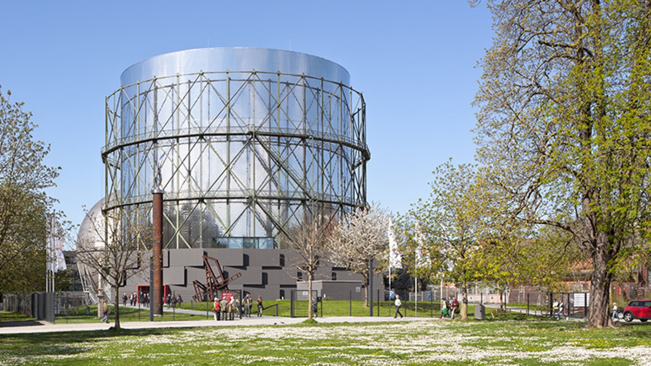 Gasometer Pforzheim front view