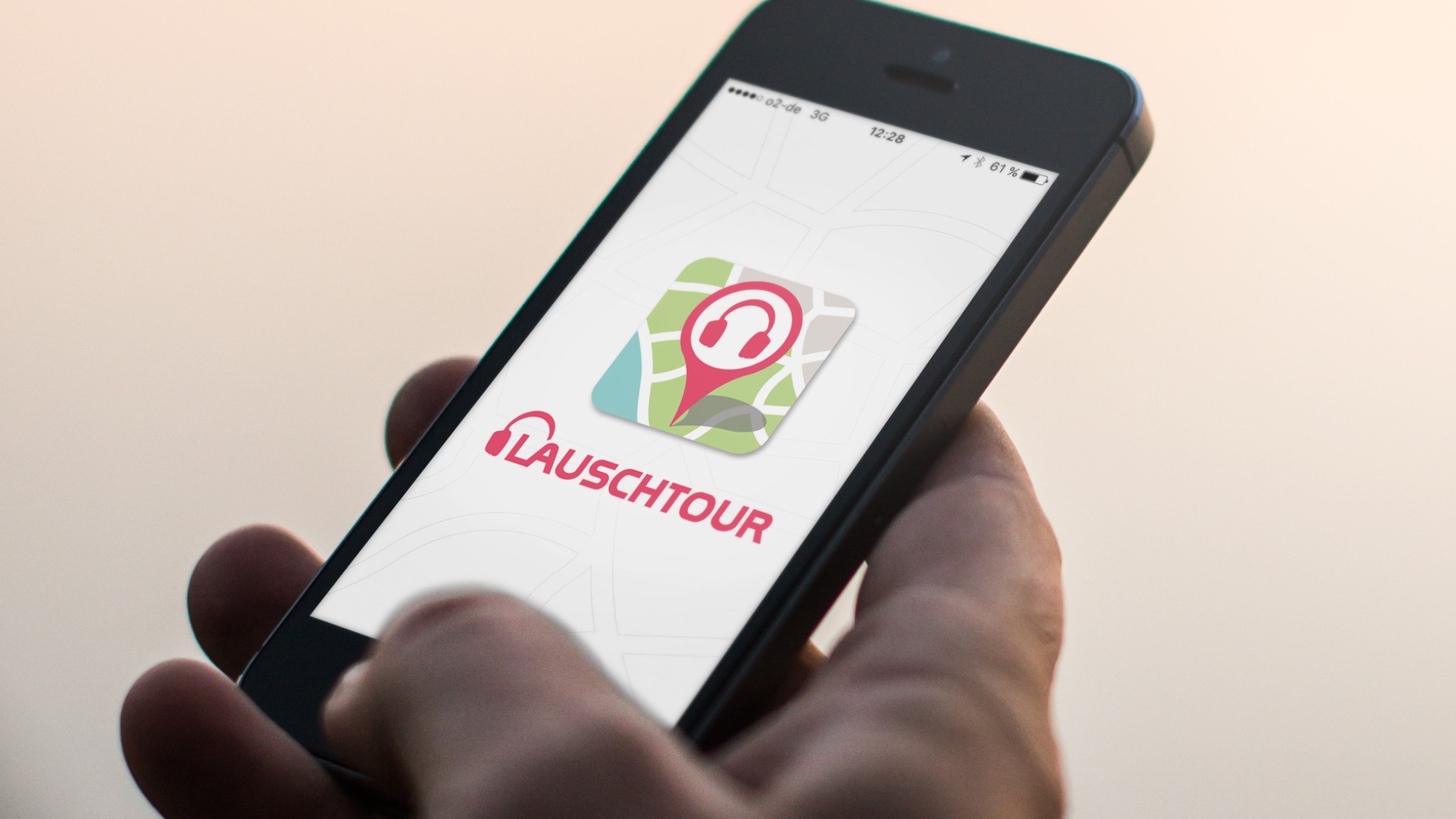 Handy mit Lauschtour App