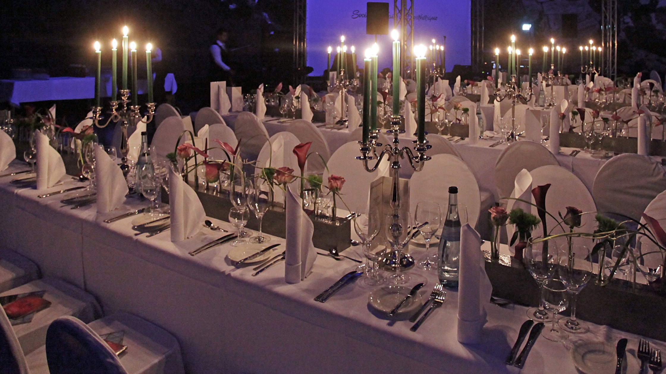 Banquet inside of panorama