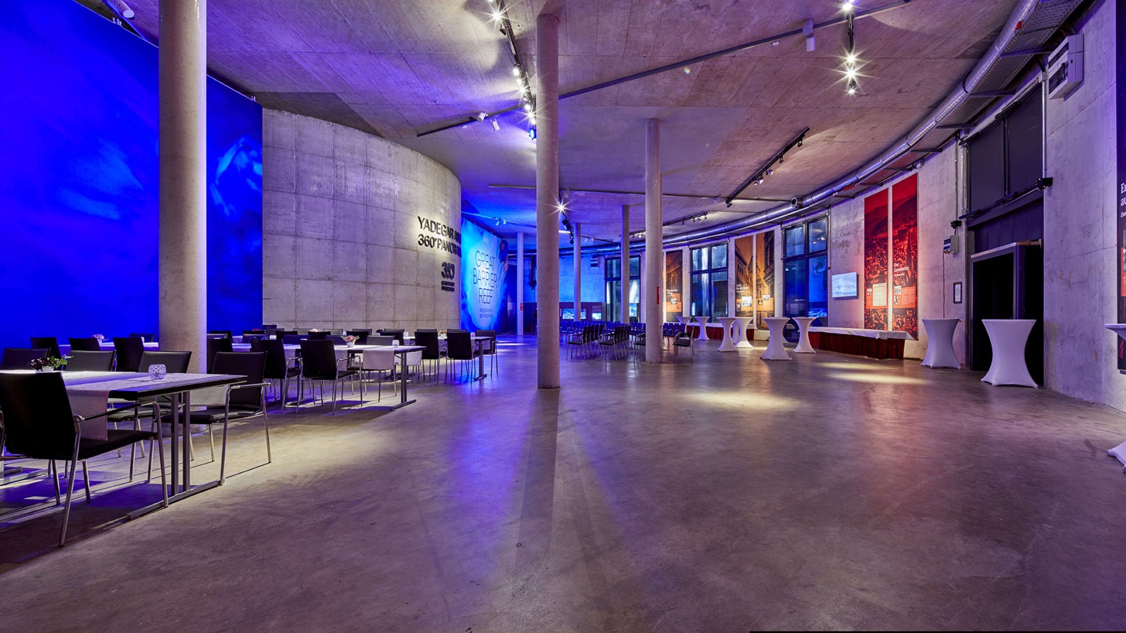 Function reception area