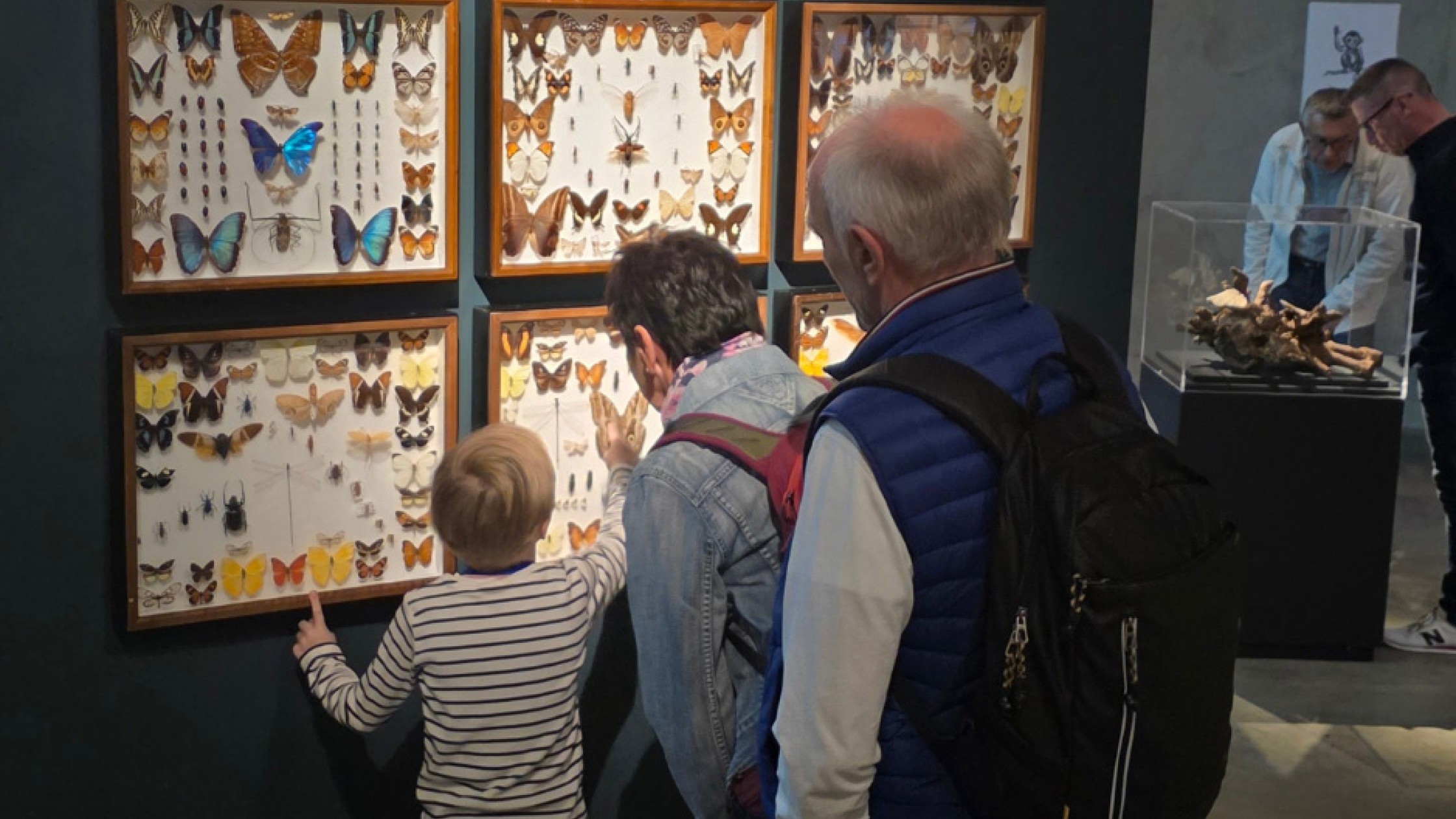 Kind mit Großeltern